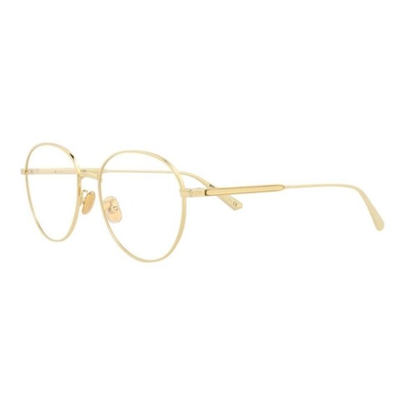 Dior Womens Round/Oval Gold Gold Transparent Fashion Designer Eyewear - Picture 1 of 4